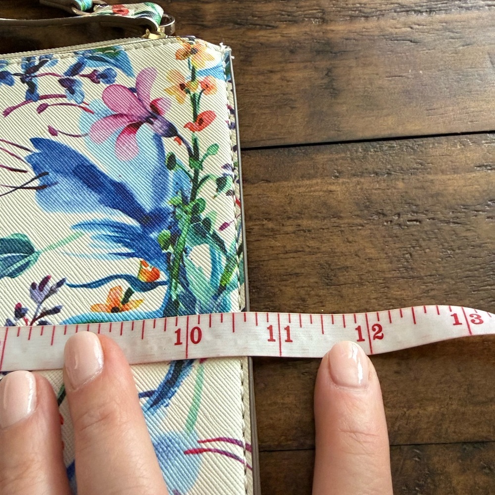 Anne Klein Multicolor Floral Wristlet Tablet Colorful Bag - Picture 4 of 5